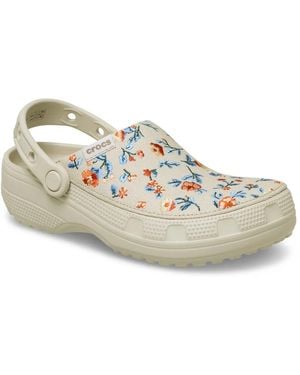 Crocs™ Crafted Floral Clog - White