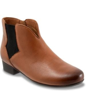 Trotters Monroe Bootie - Brown