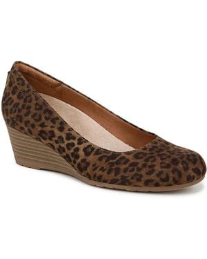 Dr. Scholls Be Flex Wedge Pump - Brown