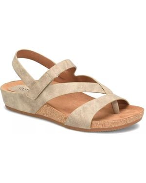 EuroSoft Gianetta Wedge Sandal - Gray