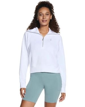 Skechers Skechluxe Elevate Quarter Zip Sweatshirt - Black