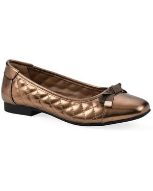White Mountain Bocah Ballet Flat - Brown
