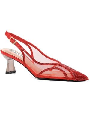 Lady Couture Fancy Pump - Red