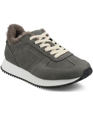 Journee Collection Flow Sneaker - Black