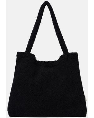 Studio Noos Mom-bag Shopper Teddy Black - Zwart