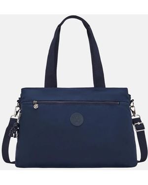 Kipling Elysia Shopper Infinite Blue - Blauw