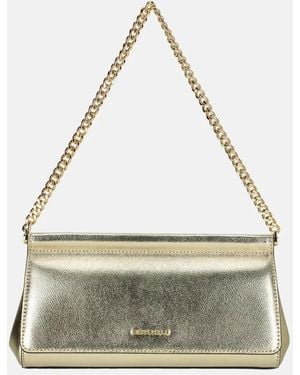 Michael Kors Carmine Clutch Pale Gold - Metallic