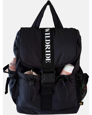 Wildride Mom Backpack Luiertas Black - Zwart