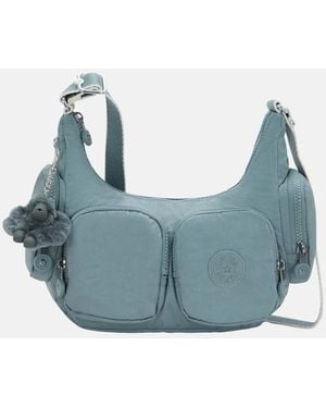 Kipling Rikka Crossbody Tas S Relaxed Grey - Blauw