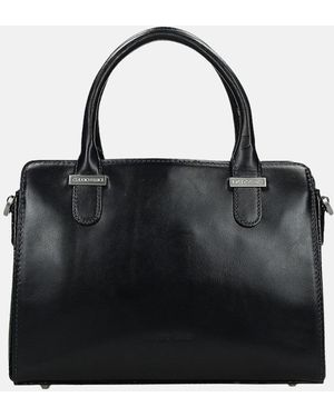 Claudio Ferrici Classico Handtas S Navy - Zwart