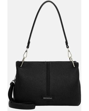 EMILY & NOAH Halla Schoudertas M Black - Zwart