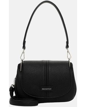 EMILY & NOAH Halla Schoudertas Black - Zwart