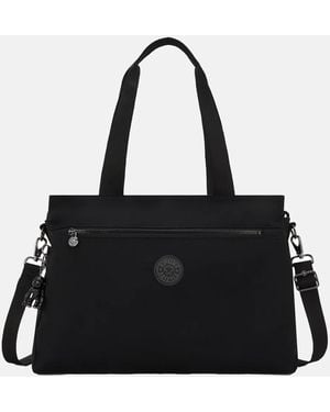 Kipling Elysia Shopper Infinite Black - Zwart