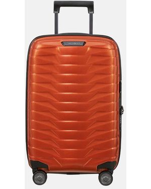 Samsonite Proxis Expandable Handbagage Koffer 55 Cm Flame - Oranje