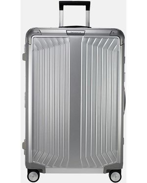 Samsonite Lite-box Alu Spinner 76 Cm Aluminium - Grijs