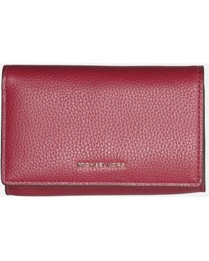 Michael Kors Jetset Portemonnee Medium Mulberry - Rood