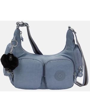 Kipling Rikka Crossbody Tas S Blue Stone - Blauw