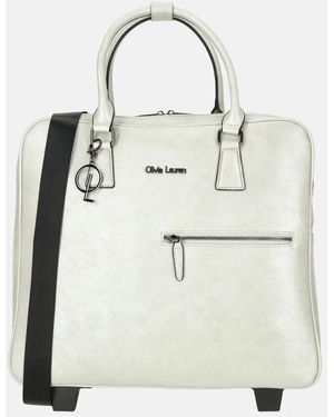 Olivia Lauren Ivy Business Trolley White - Wit