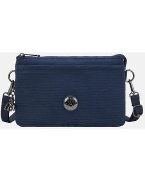 Kipling Riri Crossbody Tas Night Ocean Jacquard - Blauw