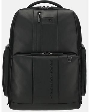 Piquadro Urban Laptoprugzak 15 Inch Nero - Zwart