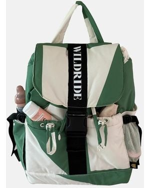 Wildride Mom Backpack Luiertas Green Graphic - Groen