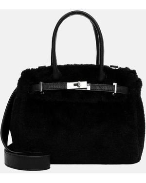 EMILY & NOAH Heater Handtas S Black - Zwart