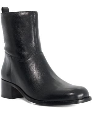 Dune Peya Heeled Ankle Boots - Black