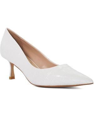 Dune Wf Achievable Pointed Court Shoes - White