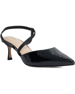 Dune Charming Embellished Court Shoes - Black