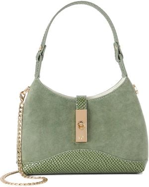 Dune Dinidorset Mini Turn Lock Bag - Green