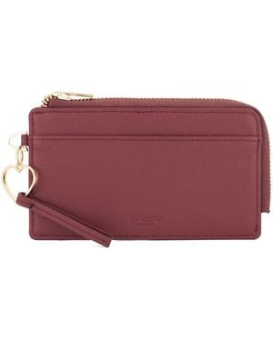 Dune Keeping Zip-Up Card Holder - Purple