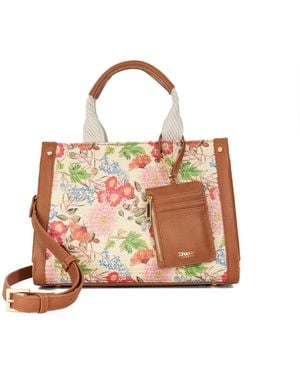 Dune Dinkydialect Floral Tote Bag - Pink