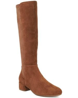 Dune Tayla Stretch Knee-High Boots - Brown