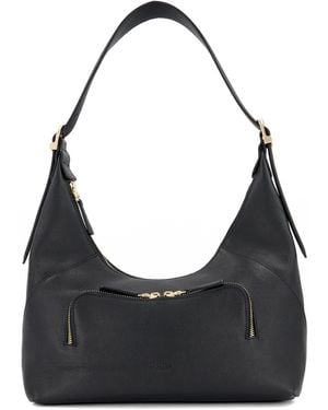Dune Defiant Multi-Pocket Shoulder Bag - Black