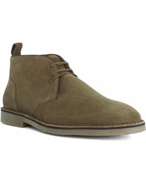 Dune Cashed Casual Chukka Boots - Green