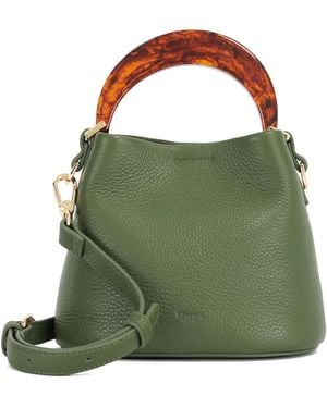 Dune Dharla Resin Handle Mini Tote - Green
