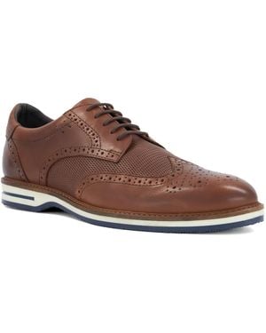 Dune Barkings Lace-Up Hybrid Shoes - Brown