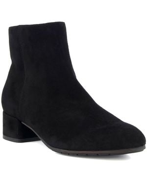 Dune Ladies Wf Pippie Wide Fit Ankle Boots - Black