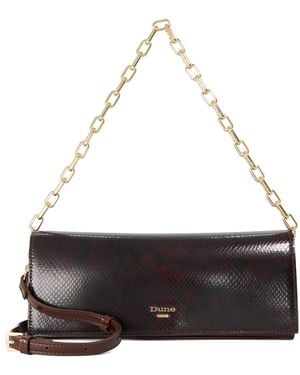 Dune Bemuse Multi-Strap Shoulder Bag - Black