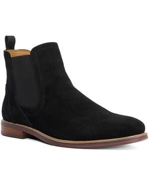 Dune Mckinley Formal Leather Chelsea Boots - Black