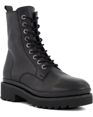 Dune Palz T Causal Lace-Up Boots - Black