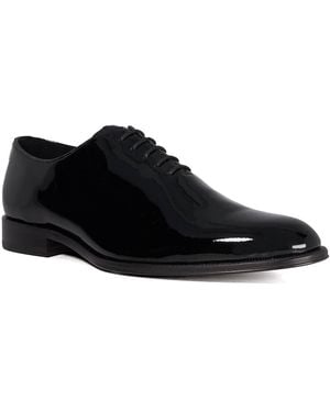 Dune Sylvester Premium Wholecut Leather Sole Lace-Ups - Black
