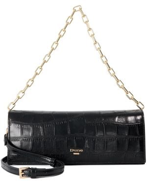 Dune Bemuse Multi-Strap Shoulder Bag - Black