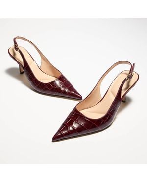 Dune Celise Pointed-Toe Slingback Court Shoes - Pink