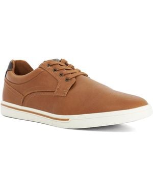 Dune Tommus Lace-Up Trainers - Brown