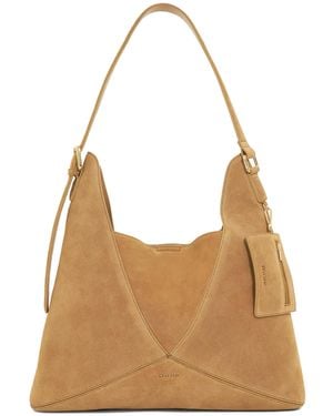 Dune Dearest Suede Tote - Brown