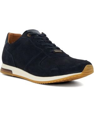 Dune Trilogy Lace-Up Runner Trainers - Blue