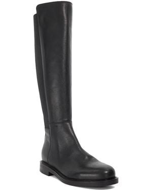 Dune Tallo Knee High Chunky Boots - Black