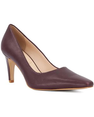 Dune Astrids Chisel-Toe Court Shoes - Purple