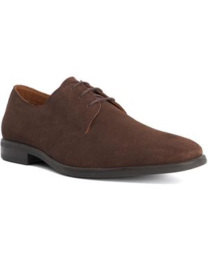 Dune Burtford Suede Lace-Up Gibson - Brown